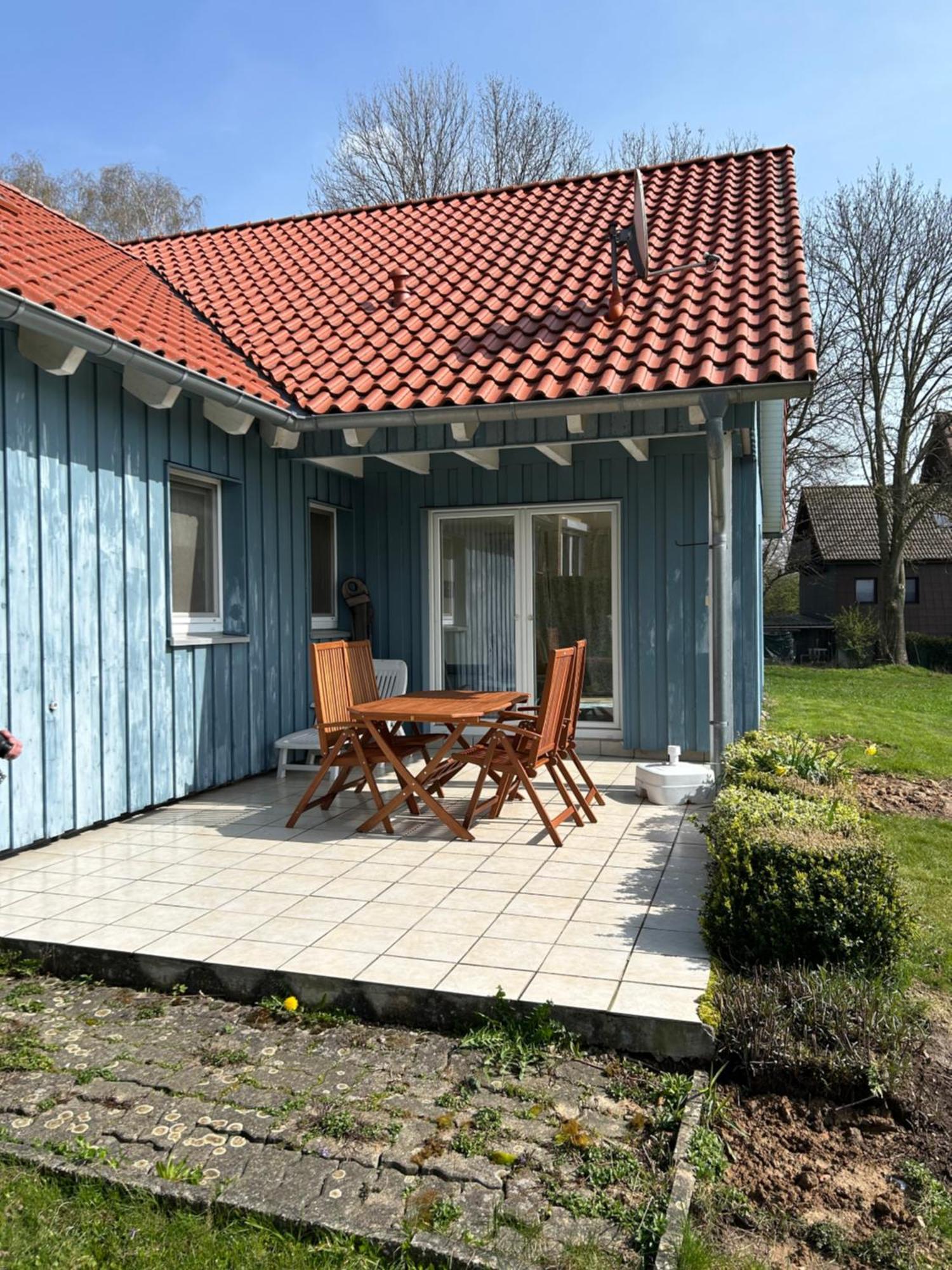 Netter Ferienhaus 博克讷姆 外观 照片